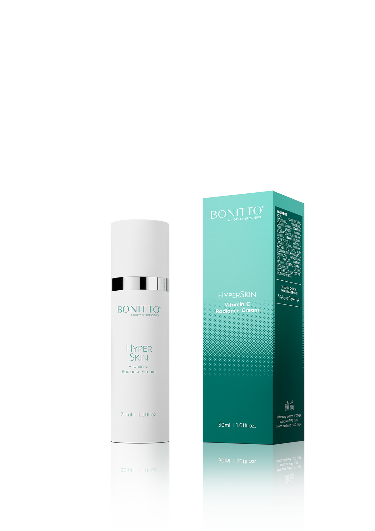BONITTO HyperSkin skaistinantis vitamino C veido kremas 30 ml