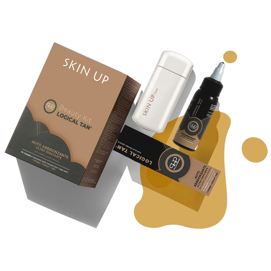 SKIN UP Classic Logical Tan savaiminio įdegio veido priežiūros rinkinys