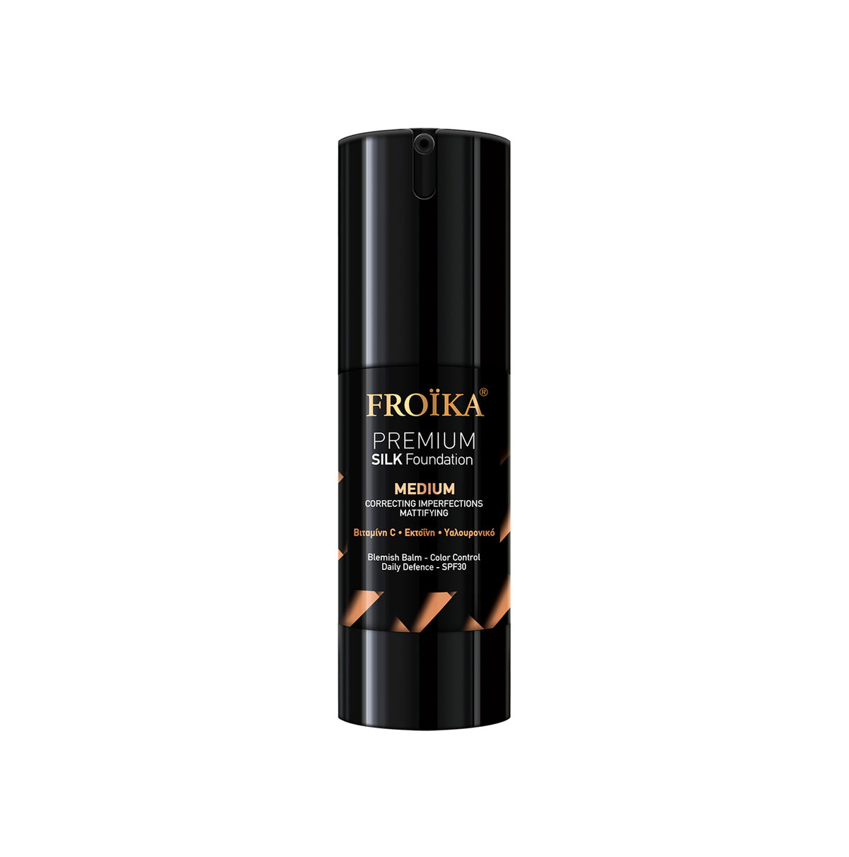 FROIKA Premium Silk Foundation Medium SPF 30 makiažo pagrindas 30 ml